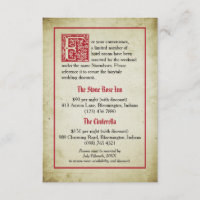 Storybook Page | Fairytale Wedding Accommodations