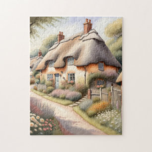 Storybook Sleepy English Village Jigsaw Puzzle