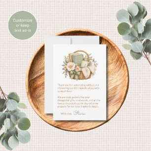 Storybook Themed Baby Shower Thank You Cards