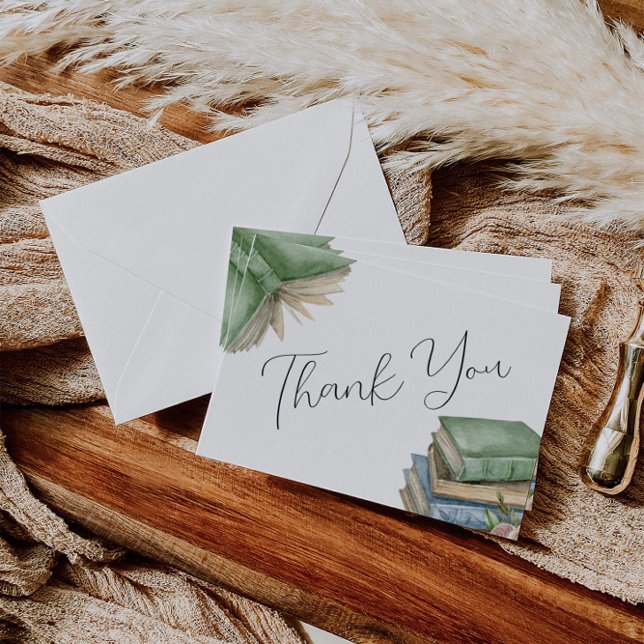 Storybook Themed New Chapter Baby Shower  Thank You Card (Creator Uploaded)