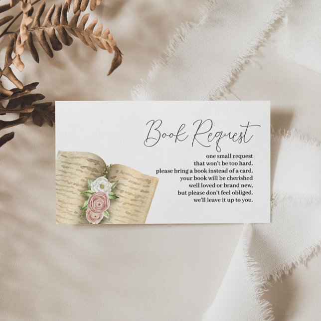 Storybook Themed New Chapter Book Request Enclosure Card (Creator Uploaded)