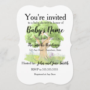 Storybook Tree Invitation