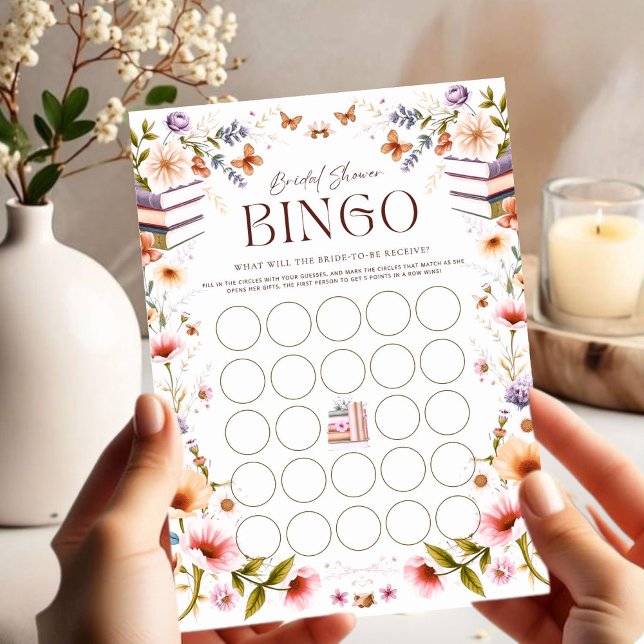 Storybook Wildflower Bridal Bingo Game (Creator Uploaded)