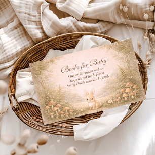 Storybook Woodland Animals Books for Baby Enclosure Card