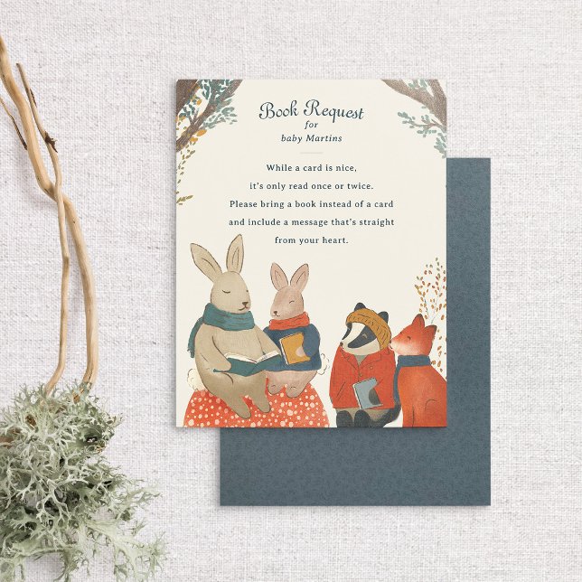 Storybook Woodland Friends Book Request Enclosure  (Creator Uploaded)