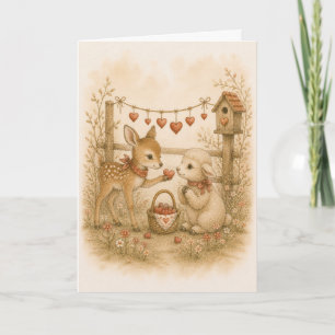Storybook Woodland Greeting Card