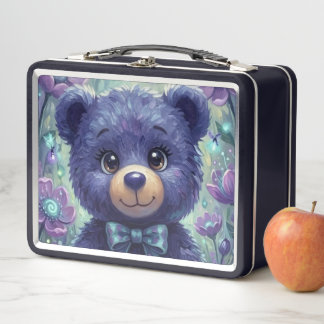 StoryBookCharm Metal Lunch Box
