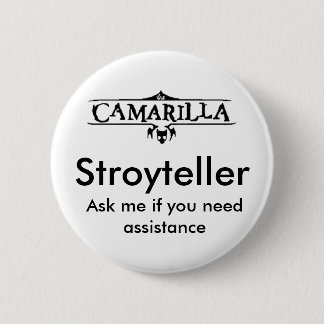 Storyteller 6 Cm Round Badge