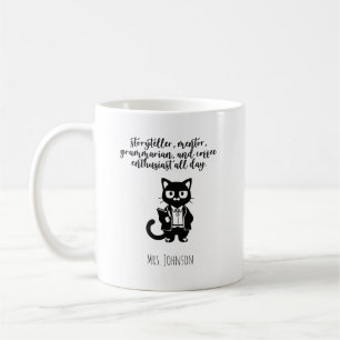 Storyteller Mentor Grammarian Coffee Enthusiast Mug
