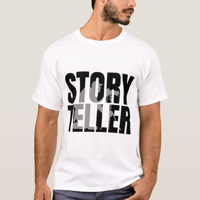 Storyteller,Photographer lovers T-Shirt (Front)
