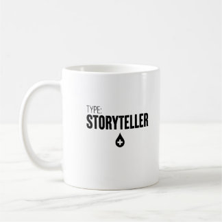 Storyteller Writer Journalist Blogger Writing Coffee Mug