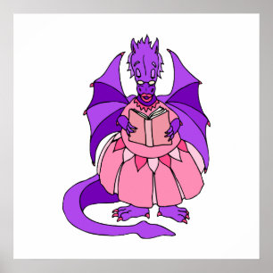 Storytime Dragon Poster