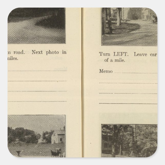 Stottville Hudson Square Sticker (Front)