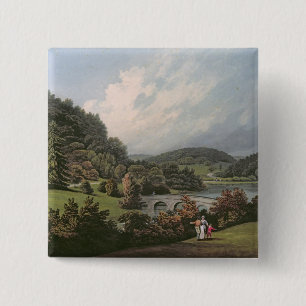 Stourhead 15 Cm Square Badge