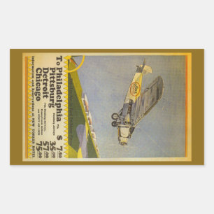 Stout Airlines  Rectangular Sticker