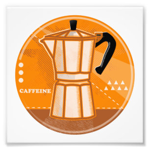 Stove Top espresso pot retro Photo Print