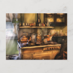 Stove - What's for dinner Postcard