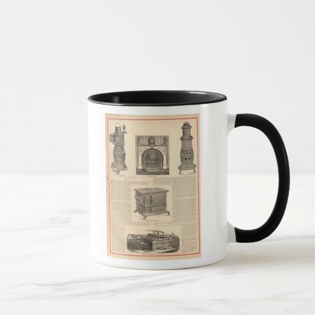 Stove Works, Albany, New York Mug (Right)