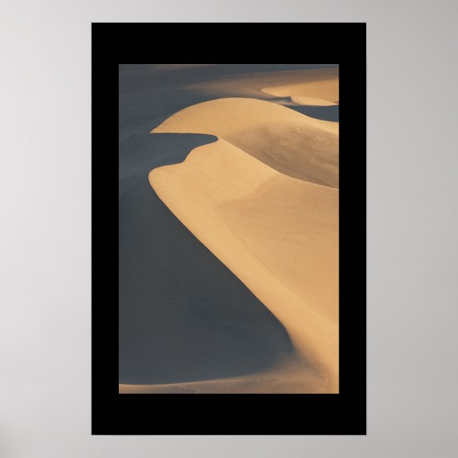 Stovepipe Wells Sand Dunes Poster (Front)