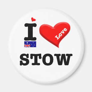 STOW - I Love Magnet