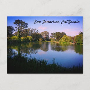 Stow Lake, San Francisco, USA #1 Postcard