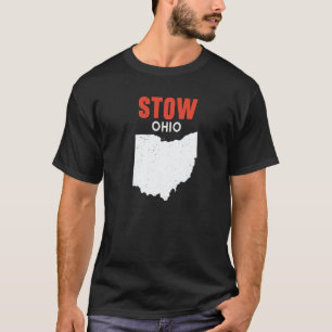 STOW Ohio USA State America Travel Ohioan T-Shirt