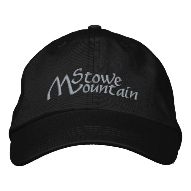 Stowe Mountain Vermont Embroidered Hat (Front)