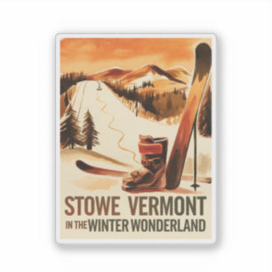 Stowe Vermont in the Winter Wonderland