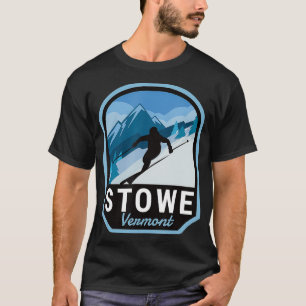 Stowe Vermont Ski Mountain  T-Shirt