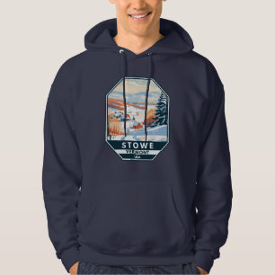 Stowe Vermont Winter Vintage Hoodie