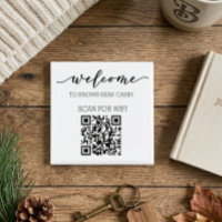 STR Guide QR Code Information WIFI Rental  