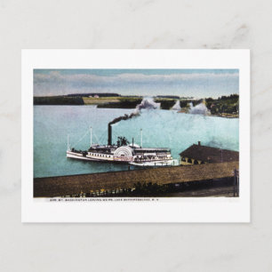 Str. Mt. Washington, Lake Winnipesaukee, N.H. Postcard