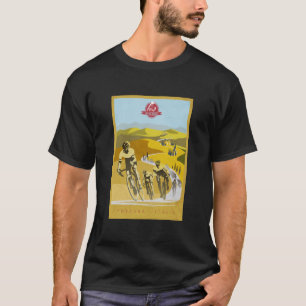 Strade Bianche Retro Cycling Art T-Shirt