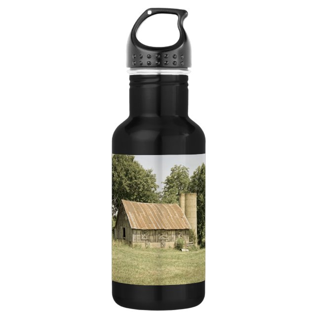 Strafford Mo Barn Antique 532 Ml Water Bottle (Front)
