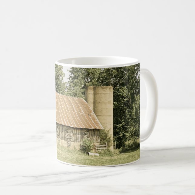 Strafford Mo Barn Antique Coffee Mug (Front Right)