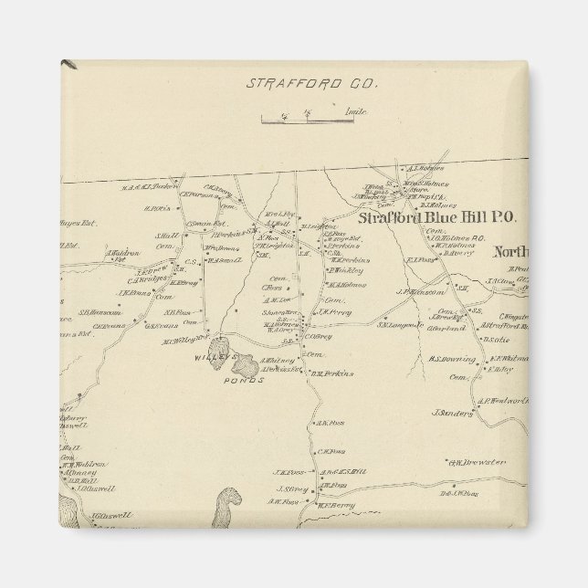 Strafford, Strafford Co Magnet (Front)