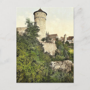 Straft Tower, Rothenburg (i.e. ob der Tauber), Bav Postcard