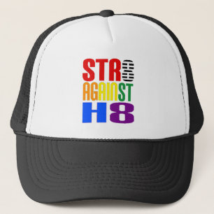 Straight Against Hate LGBT Ally Trucker Hat