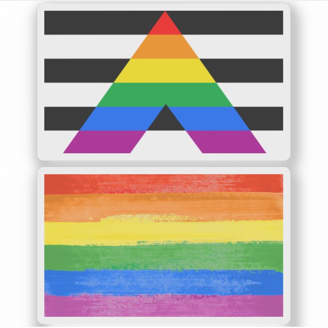 Straight Ally Flag (Front)