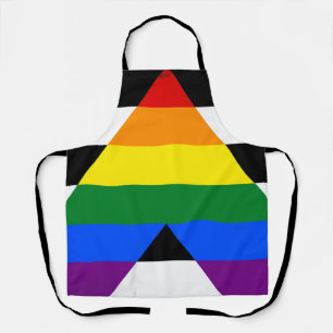 Straight Ally Flag Apron