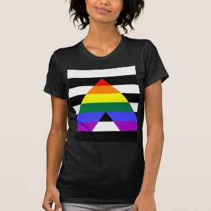 Straight Ally flag T-Shirt
