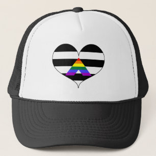 Straight Ally LGBTI Pride Trucker Hat