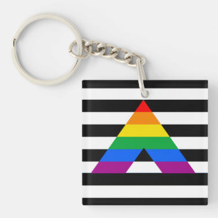 STRAIGHT ALLY PRIDE 2014 PRIDE KEY RING