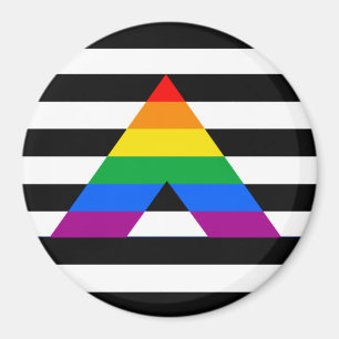 STRAIGHT ALLY PRIDE 2014 PRIDE MAGNET