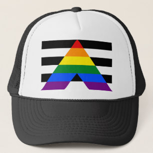 Straight Ally Pride Trucker Hat