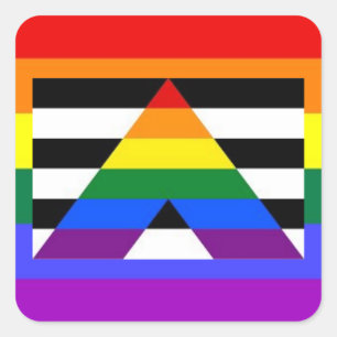 Straight Ally stickers