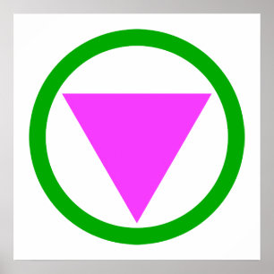 Straight Ally Symbol Poster