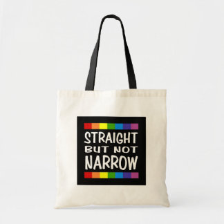 Straight But Not Narrow Tote Bag