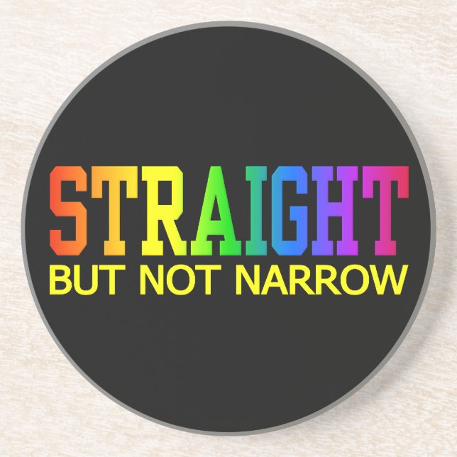 STRAIGHT coaster (Front)