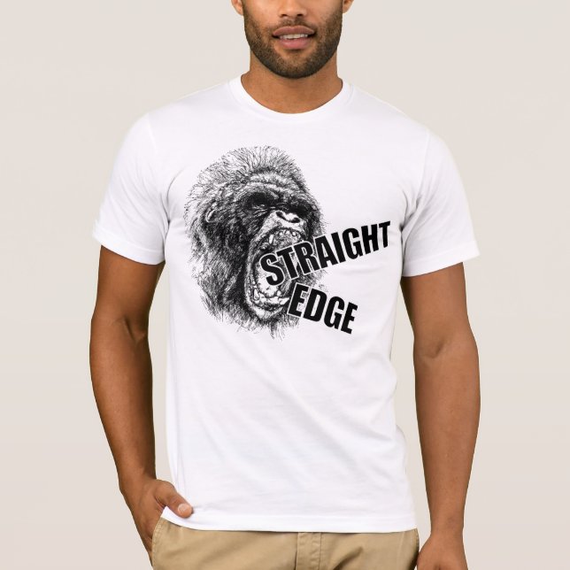 Straight Edge Ape T-Shirt (Front)